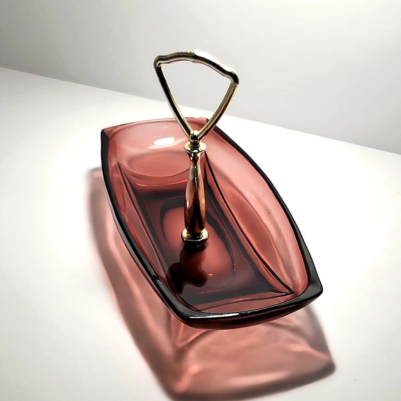 Vintage Glass Candy Dish (1960's) - Picture 7 of 10